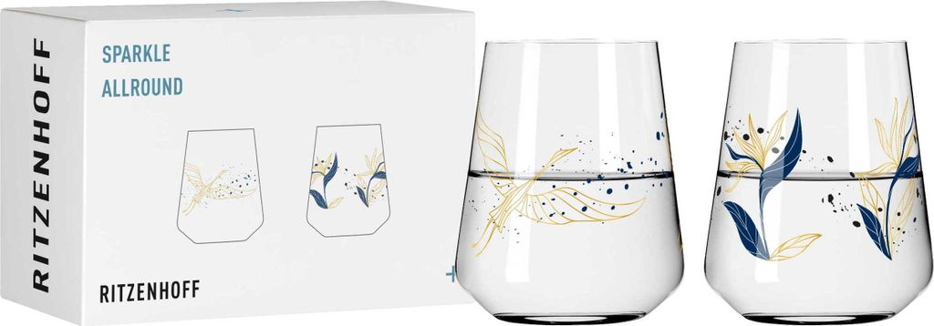 Sparkle Universalglas-Set #1, #2 Von Ana Vasconcelos Produktbild 1