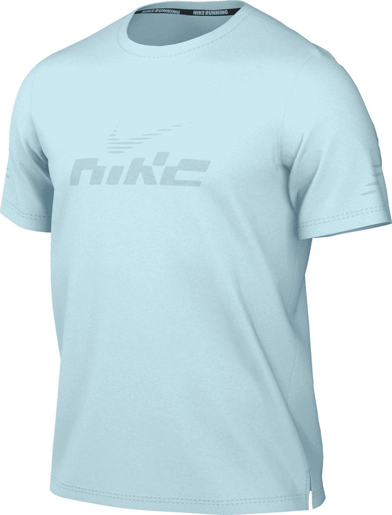 Nike Dri-Fit Miler Flash T-Shirt, blau, S, Herren