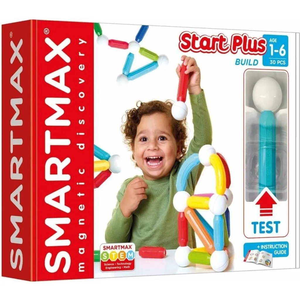 SmartMax Start Plus 30 pièces jeu de construction aimanté enfant - 2