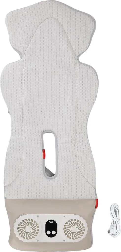 Assise ventilée pour siège auto bébé sans fil et respirante 2 valves