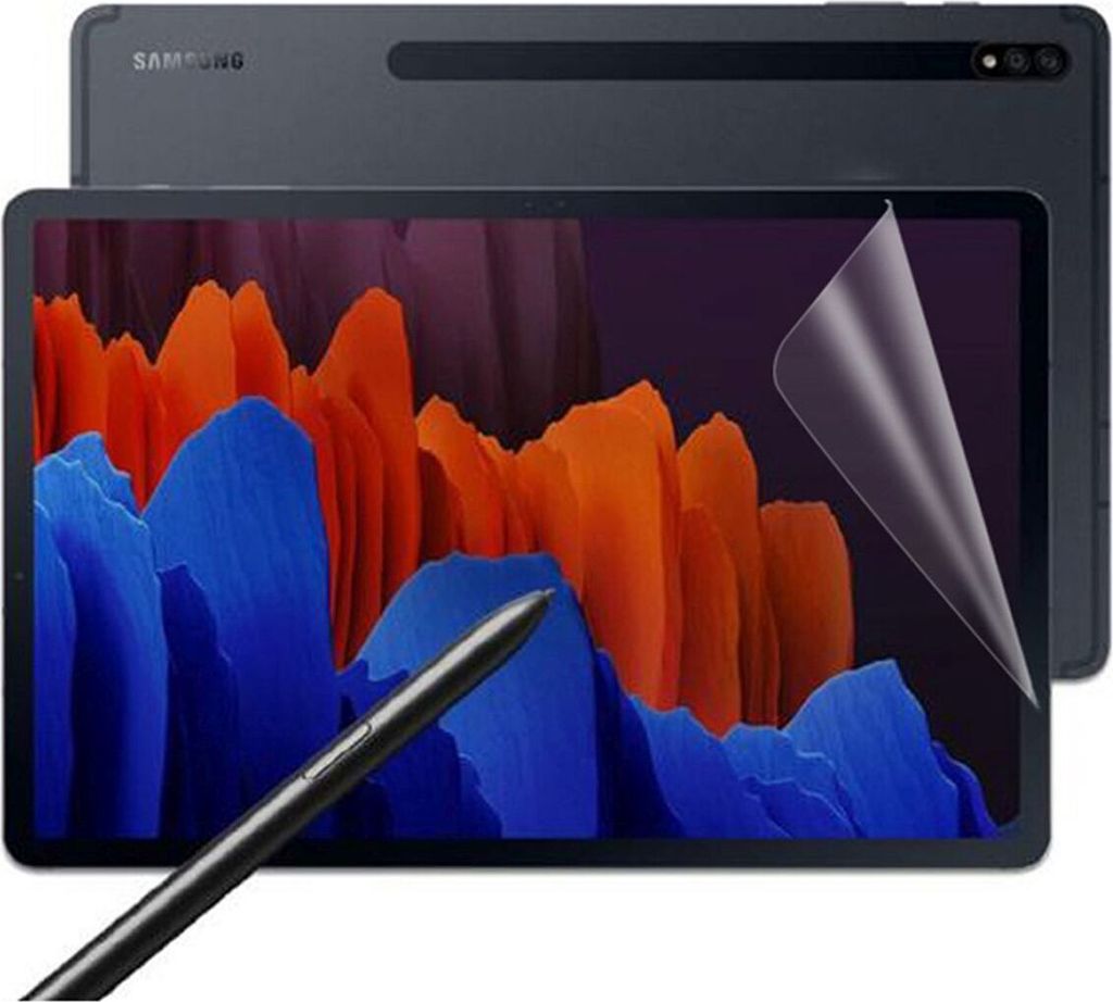 2x Klarsichtfolie Displayschutz für Samsung Galaxy Tab S7 T-870 T-875 X700 11 Zoll Displayfolie Kratzschutz