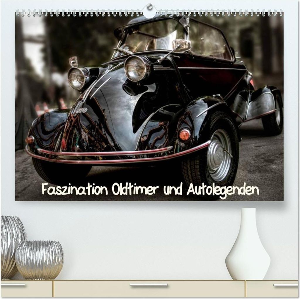 Faszination Oldtimer und Autolegenden (hochwertiger Premium Wandkalender 2026 DIN A2 quer), Kunstdruck in Hochglanz