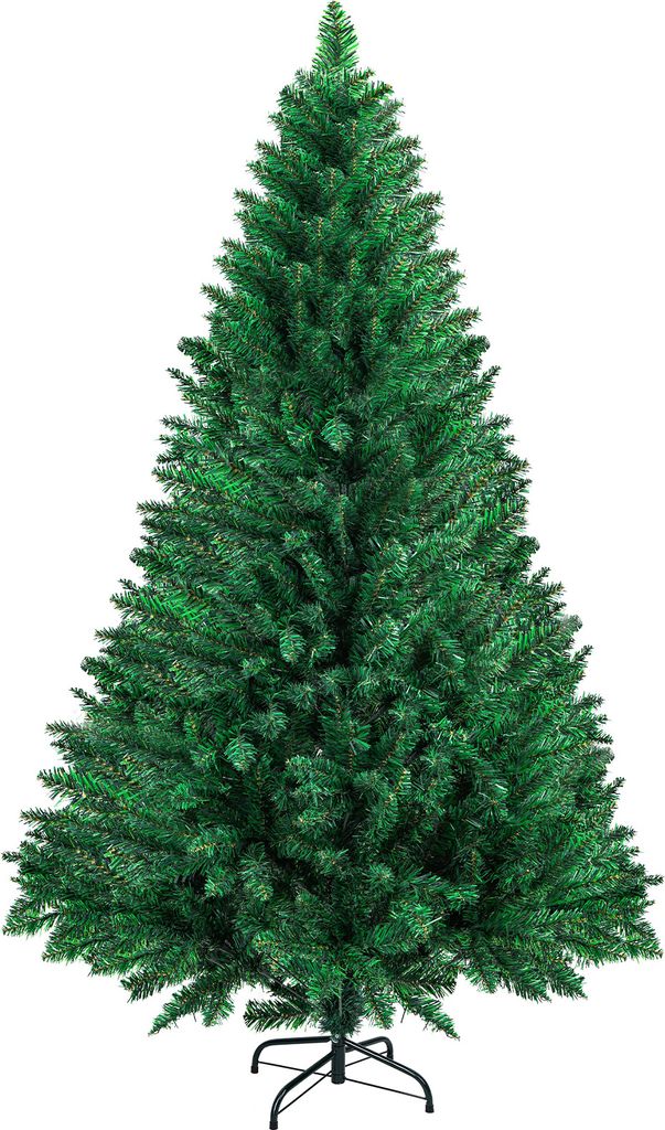 5/6/7/8/10 Fuß künstlicher Weihnachtsbaum mit dicken Zweigspitzen, künstlicher vollmundiger kleiner Weihnachtsbaum aus kanadischer Tanne, Winter...