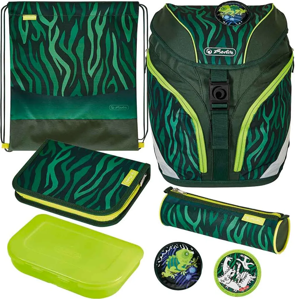 Sac à dos herlitz SoftLight Plus Jungle avec fermeture magnétique Fidlock - 3