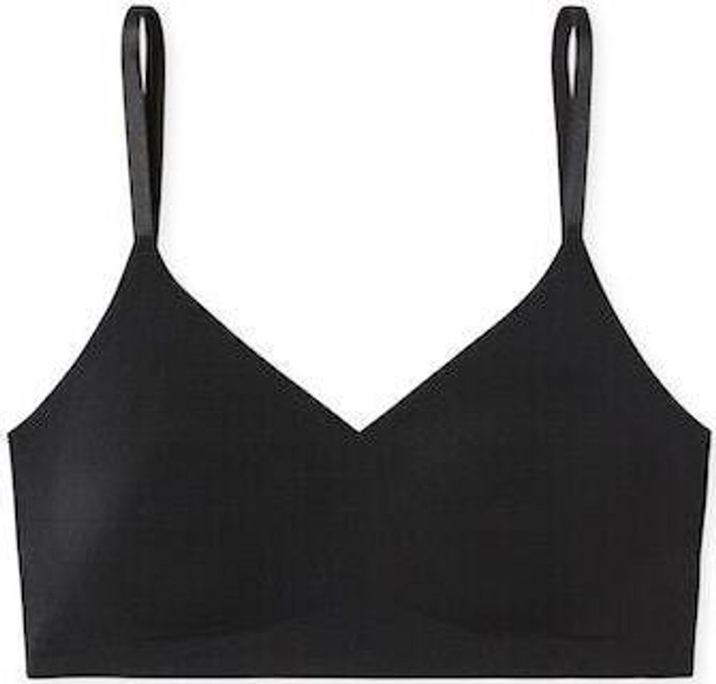 Schiesser Damen Bustier mit Pads Gr. 40  schwarz Produktbild 