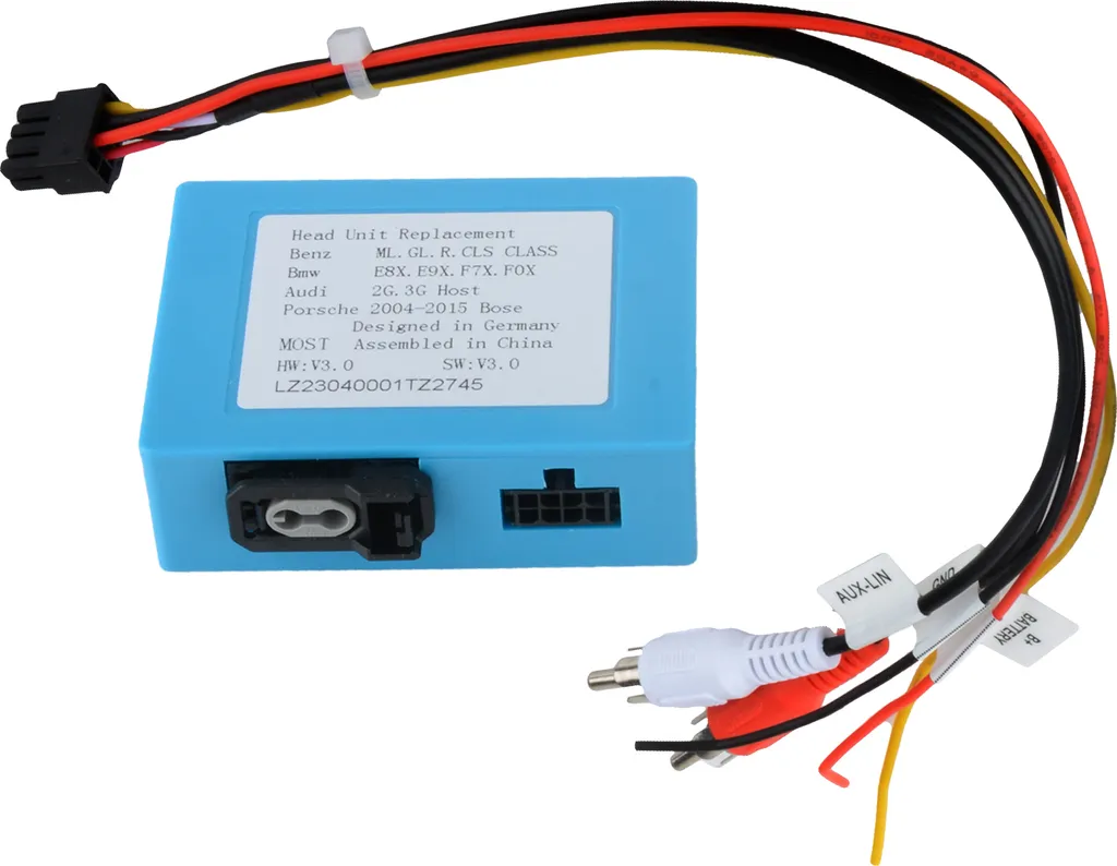 Decoder Audio Fibra Ottica Mercedes & Porsche Cayenne - Interfaccia MOST