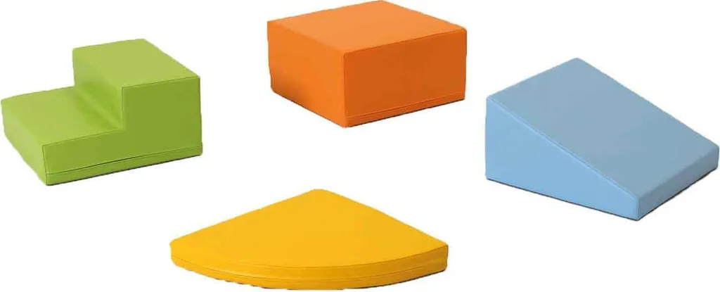 Modules de jeu souples pour parcours d'éveil bébé IGLU Soft Play - 4 PIÈCES - 8