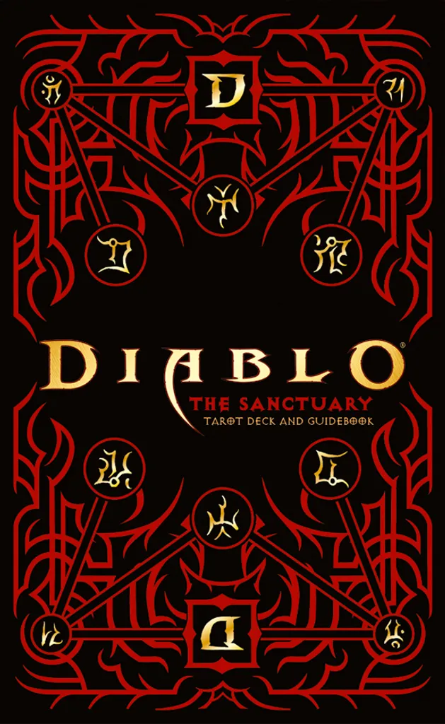 Diablo Le jeu de Tarot et guide de Sanctuaire - Blizzard Jeu de Cartes