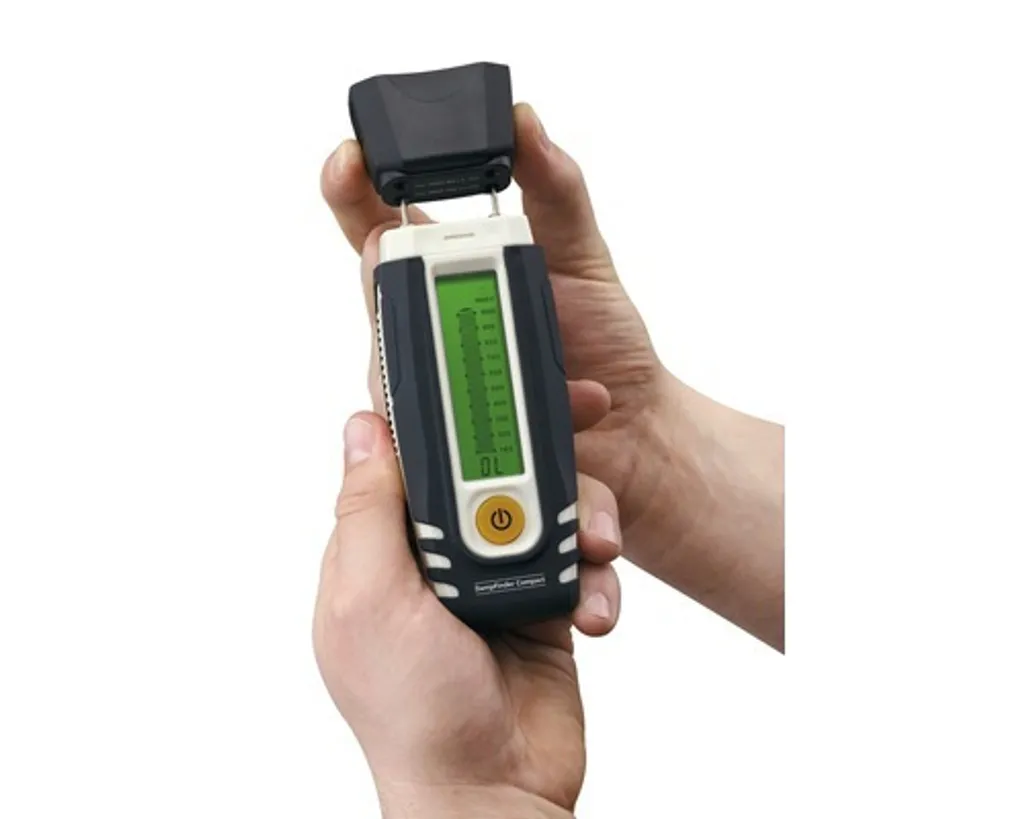 Testeur d'humidité Laserliner DampFinder Compact avec écran LCD clair - 10