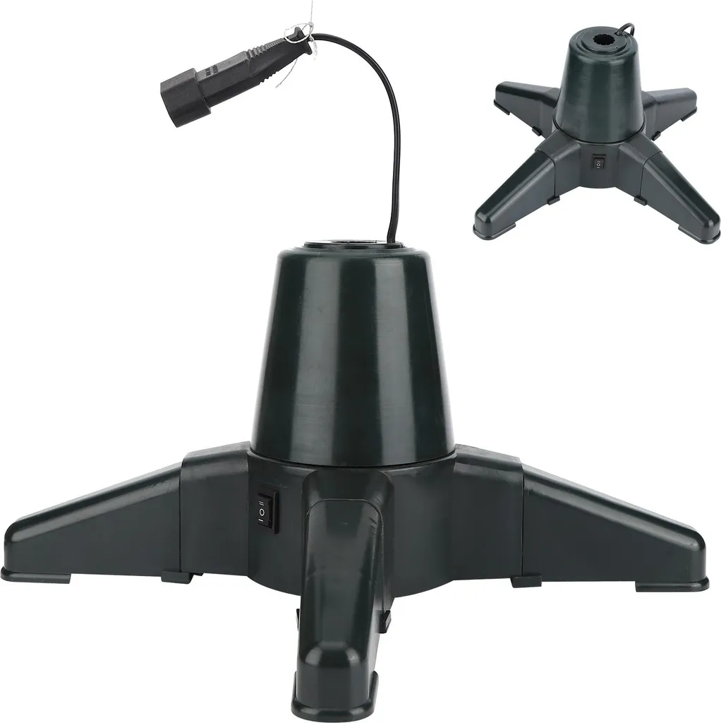 Base de Sapin de Noël Rotative et Motorisée de 40cm pour Décoration