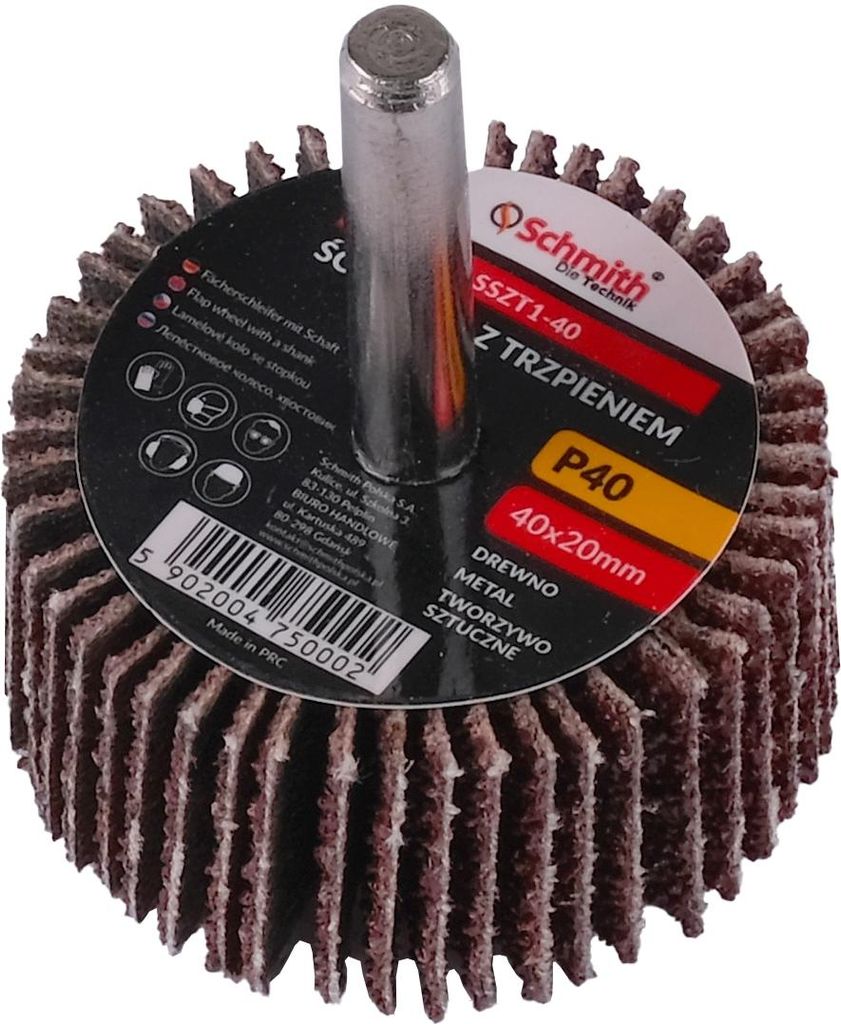Schijf voor haakslijpmachine, 40x20/P40, Schmith - Productafbeelding 