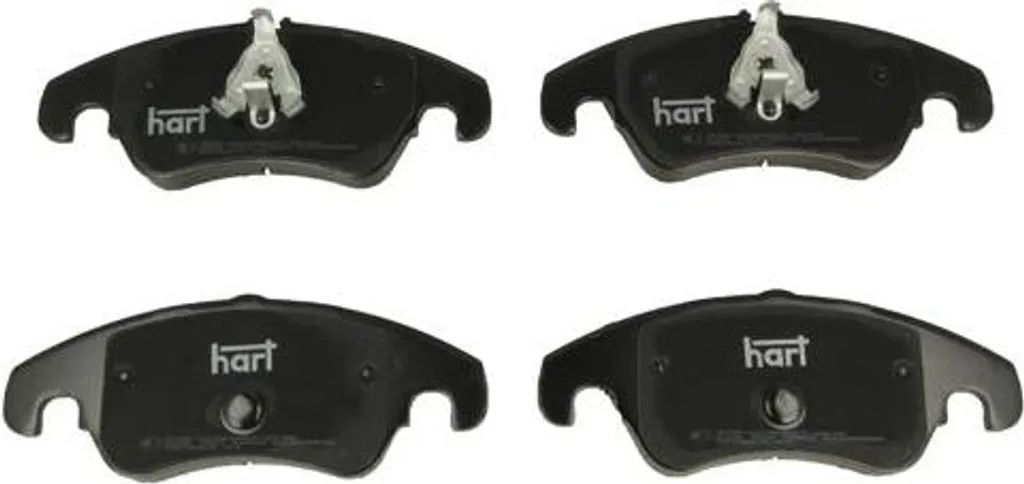 Plaquettes de frein HART OE 8R0698151A haute endurance pour Audi Q5 8R