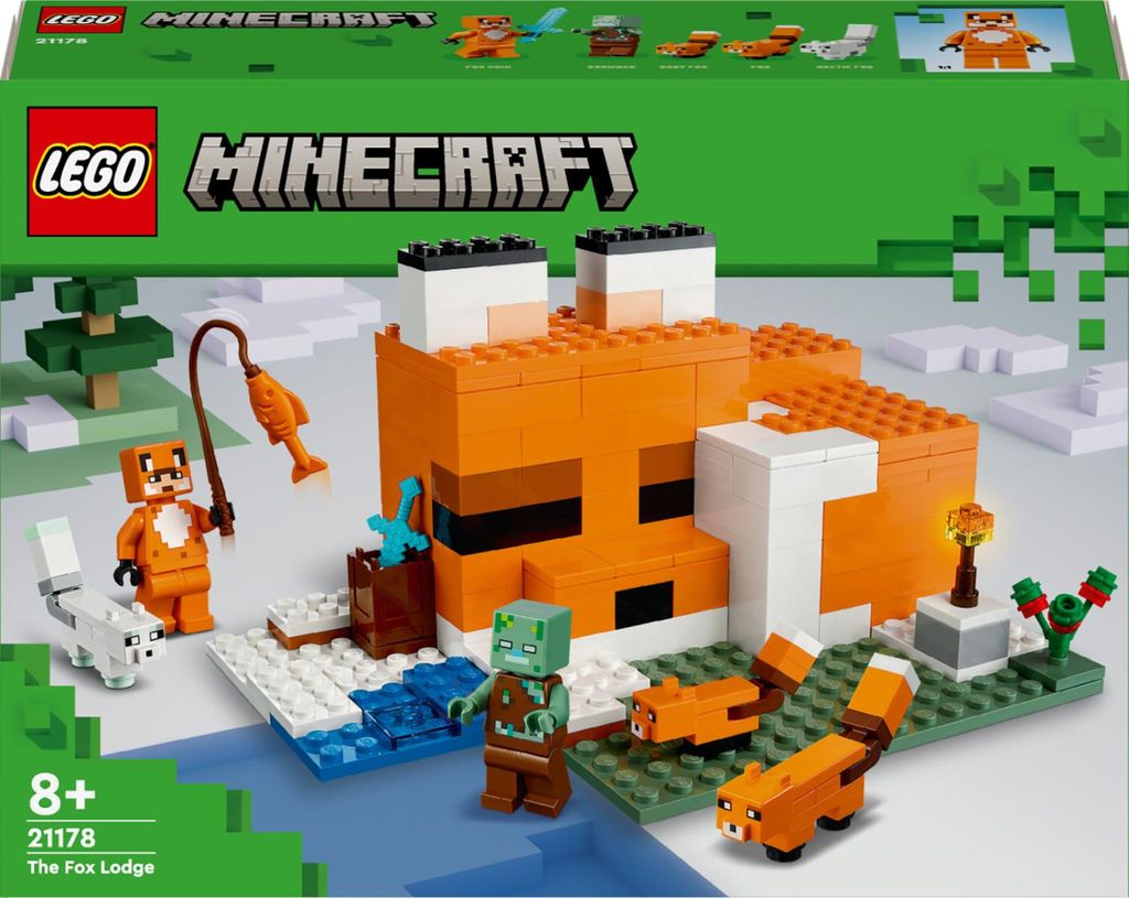 LEGO Minecraft Il Capanno Della Volpe Immagine del prodotto 