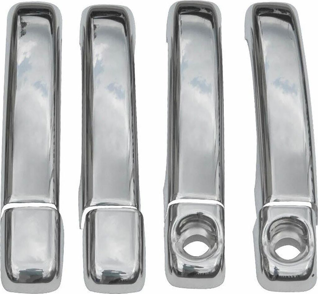 Türgriff Blende Türgriffkappen für Renault Trafic 2014-2021 4-Tür Edelstahl 8x