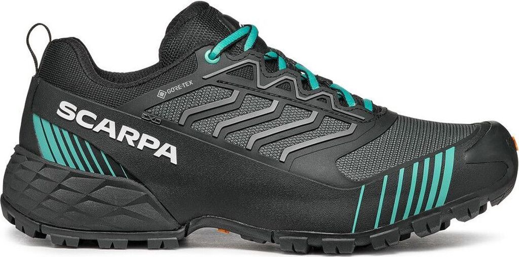 Scarpa Schuhe Ribelle Run Xt Gtx Wmn Anthracite Turquoise Goretex, 33082GL0117