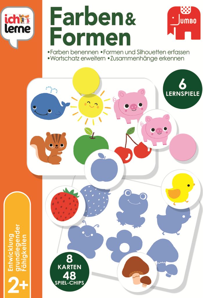 jumbo spiele gmb ICH LERNE FORMEN & F