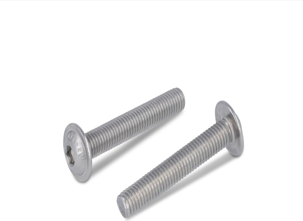Flachrundkopfschrauben Innensechskant ISK Edelstahl VA ISO 7380-2 M3 M4 M5 M6 M8