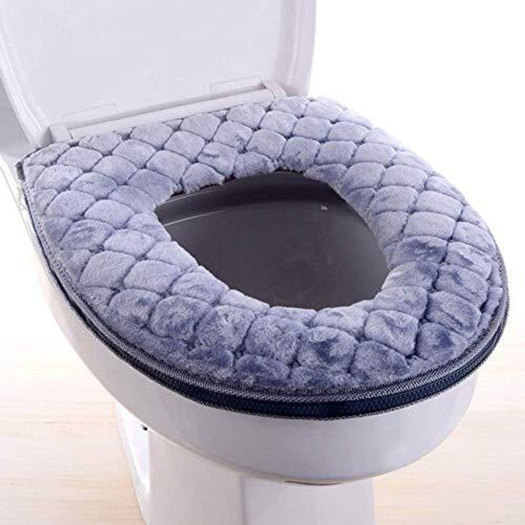 Toilettensitzbezug, Toilettensitzbezug, weich verdickt, Produktbild 