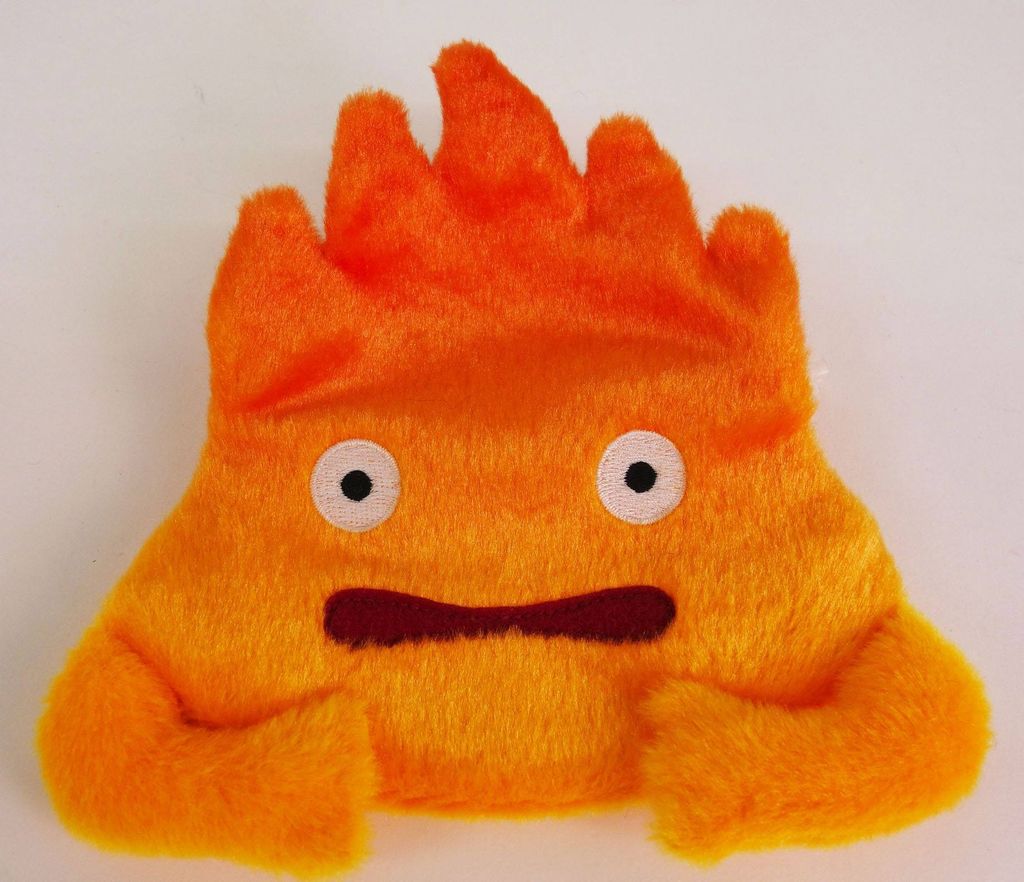 Chodiaci hrad plyšová kabelka Calcifer 12 cm Obrázok produktu 