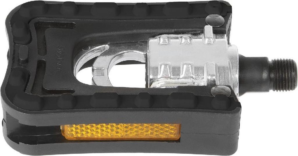 absolut Faltpedal 98x69mm mit Reflektoren Non-Slip-Profil
