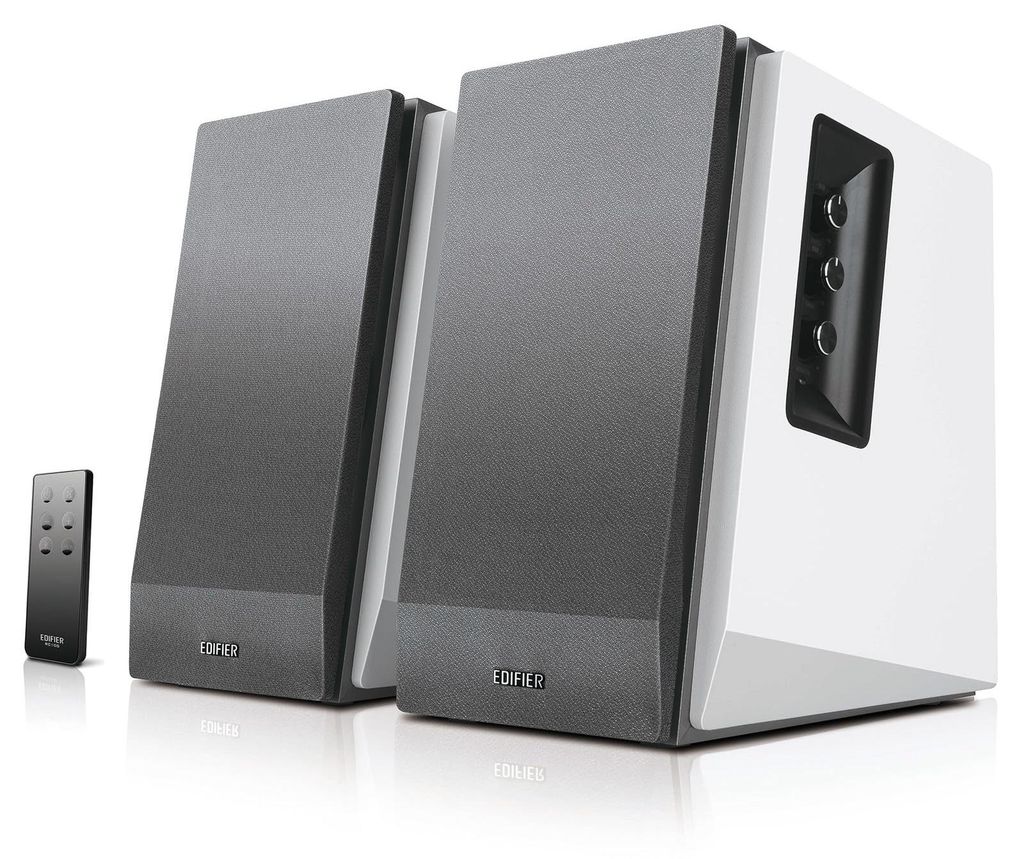 Edifier R1700BT WHITE/SILVER Aktivboxen Edifier Studio Productafbeelding 