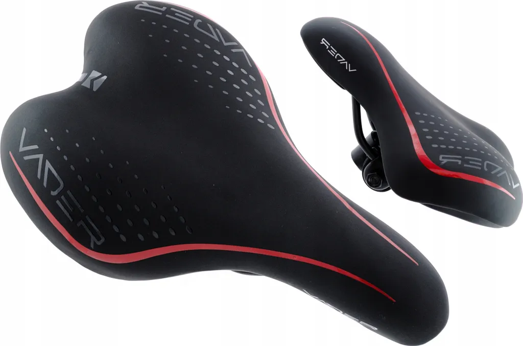 VADER Selle de Vélo pour Enfants avec Arceau de Sécurité Ergonomique