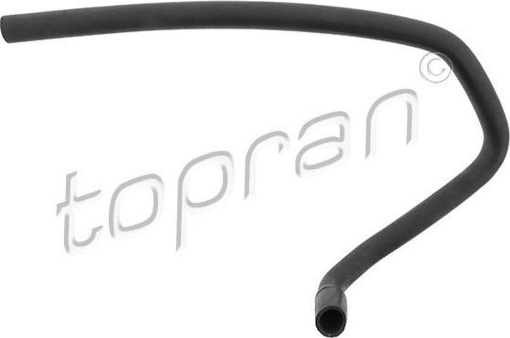 TOPRAN Kühlerschlauch Wasserschlauch für AUDI 80 (89, 89Q, 8A, B3) 104 132