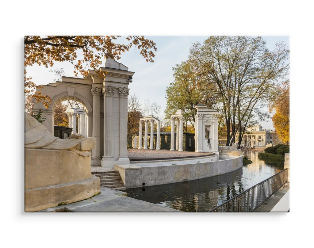 Stampa d'Arte Teatro di Varsavia 70x50 | Quadro Vintage Tela XXL Luxury - 3