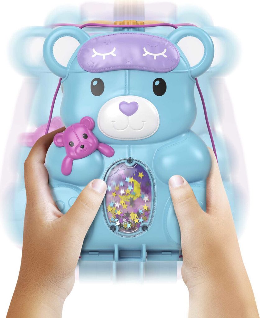 Taška s medvedíkmi Polly Pocket Sleepover, vrátane 2 Obrázok produktu 13