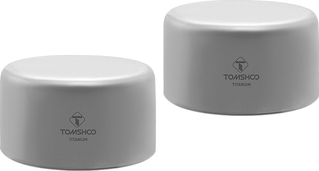 TOMSHOO Titan-Eiswürfel, Whiskey-Eiswürfel, wiederverwendbar, Whiskey-Stein, Herren-Geschenkset, 2-teilig