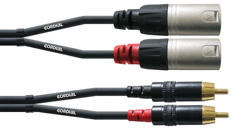 Cordial CFU 3 MC 3 m Audiokabel