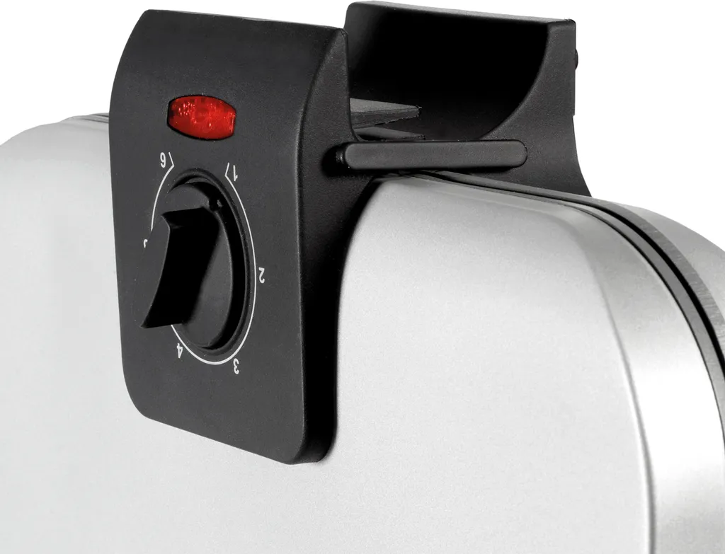 Gaufrier Double Cœur UNOLD 48241 Argenté - Revêtement Antiadhésif - 7