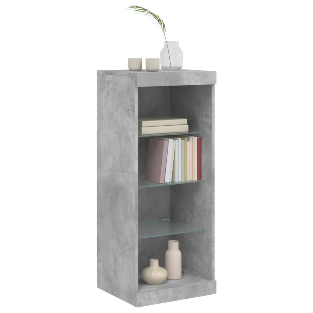 Credenza Maison Exclusive LED Grigio Cemento - Illumina la tua Casa - 4