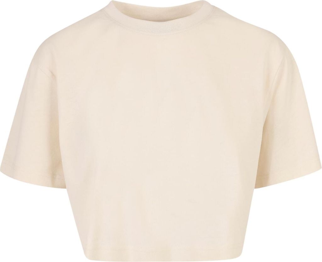 Urban Classics Ladies - Short Oversized Top whitesand - M