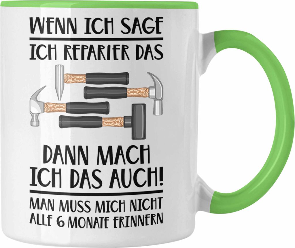 Trendation - Handwerker Tasse mit Spruch Geschenke für Produktbild 