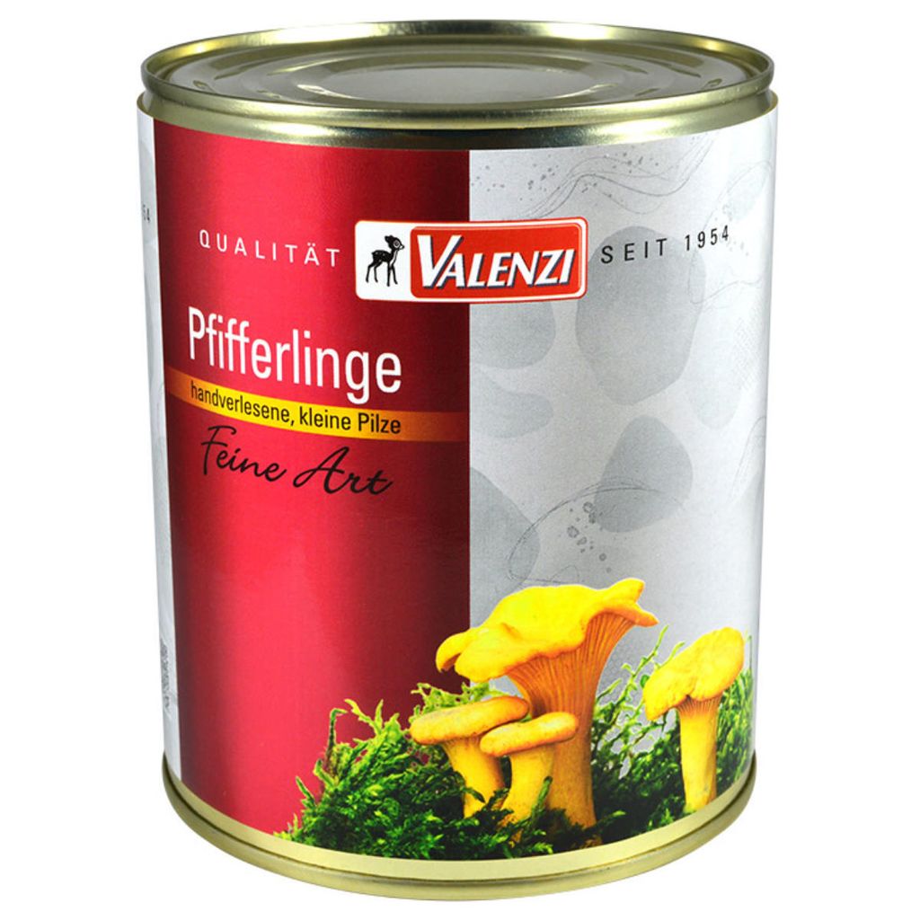 Valenzi Pfifferlinge kleine ausgesuch 455g Produktbild 