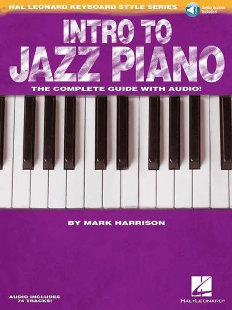 Livre de partitions Intro to Jazz Piano pour débutants et intermédiaires
