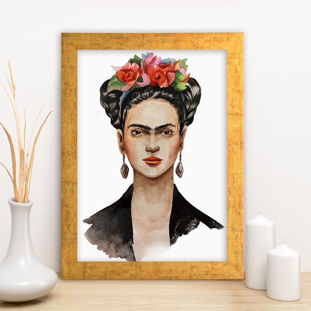 Wallity, AC1403863421- HRL3578, Bunt, Leinwandbilder, 24 x 29 cm, Gemälde: 100% MDF