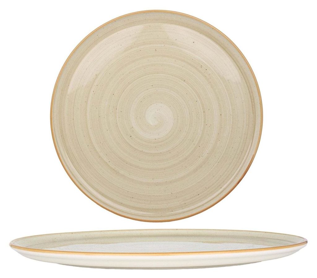 Bonna Assiette à Pizza - Aura Terrain - Porcelaine - 32 cm Image du produit 