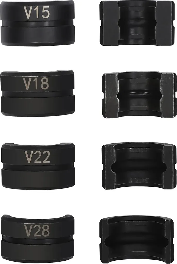 Kit de sertissage en acier Cr45 pour tubes en cuivre - Coffret 6-15mm