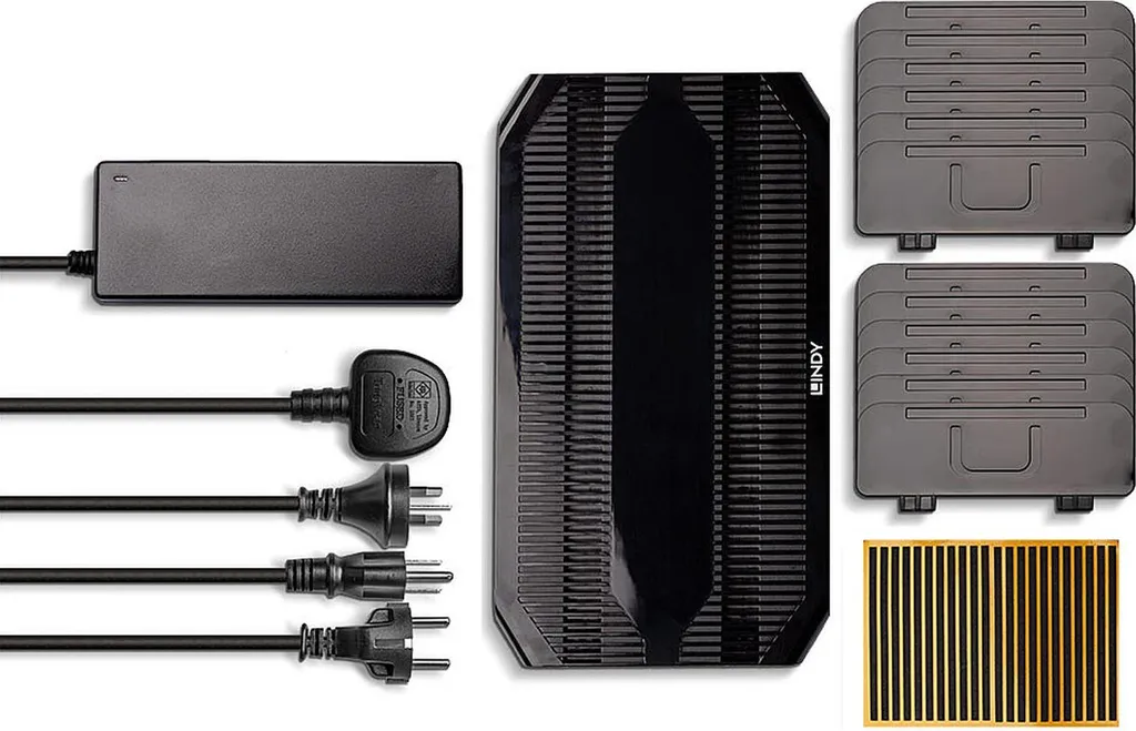 Station de charge USB Lindy pour éliminer les multiprises au bureau - 3