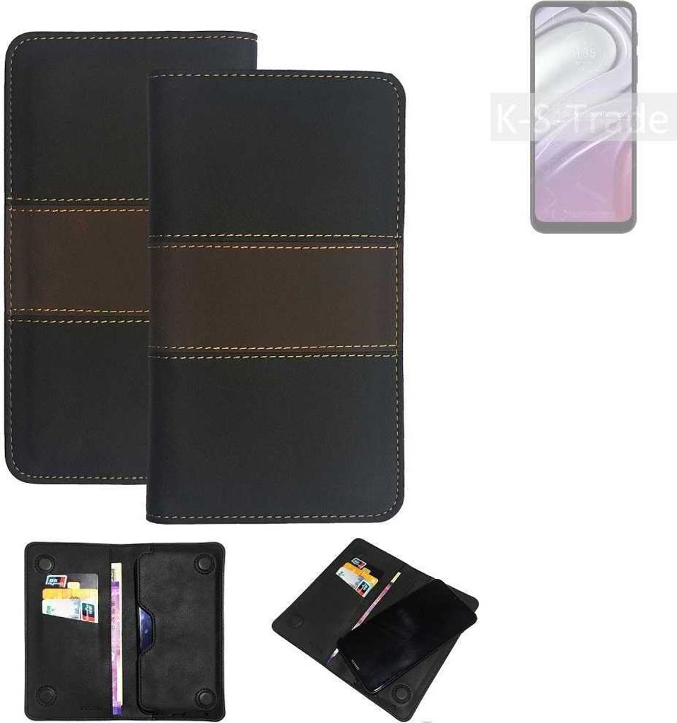 K-S-Trade Hülle Handyhülle kompatibel mit Motorola Moto G20 Schutzhülle Walletcase Bookstyle Tasche Schutz Case Handytasche Wallet Cover Kunstleder