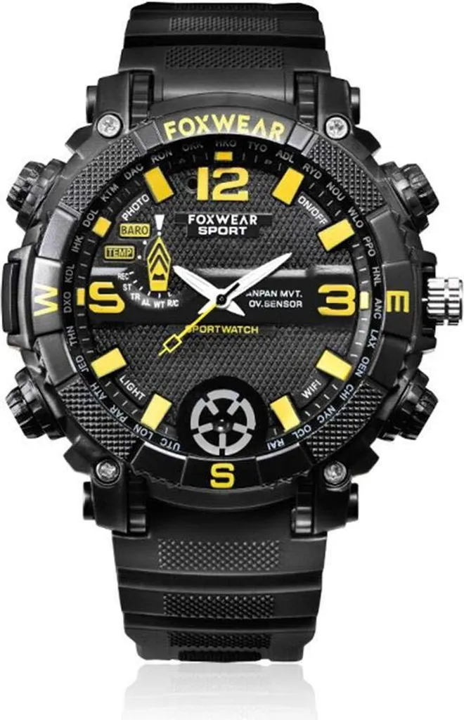FOX9C Orologio Smart WiFi 16G Impermeabile: Sicurezza e Controllo Totale