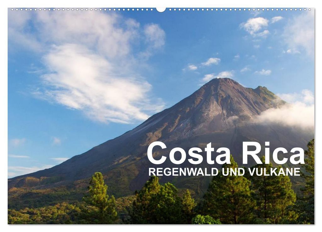Costa Rica - Regenwald und Vulkane (Wandkalender 2027 DIN A2 quer), CALVENDO Monatskalender