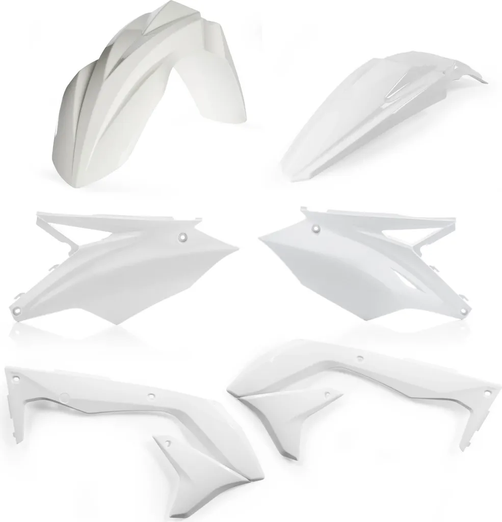 Kit carénage Acerbis anti-casse blanc pour réparer Kawasaki KXF 450