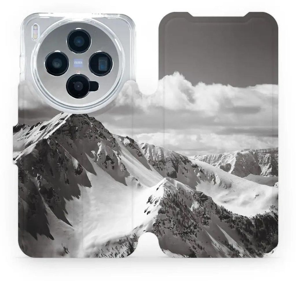 Handyhülle mit klappe für Vivo X300, Mobiwear Book, Berggipfel
