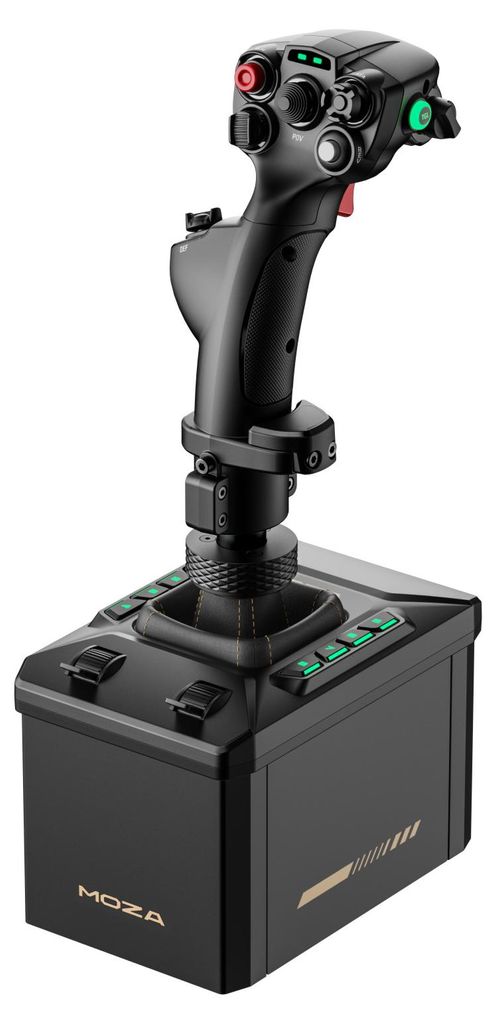 Moza Racing AB6 Flight Simulator Flugstandset schwarz 6 Nm Produktbild 