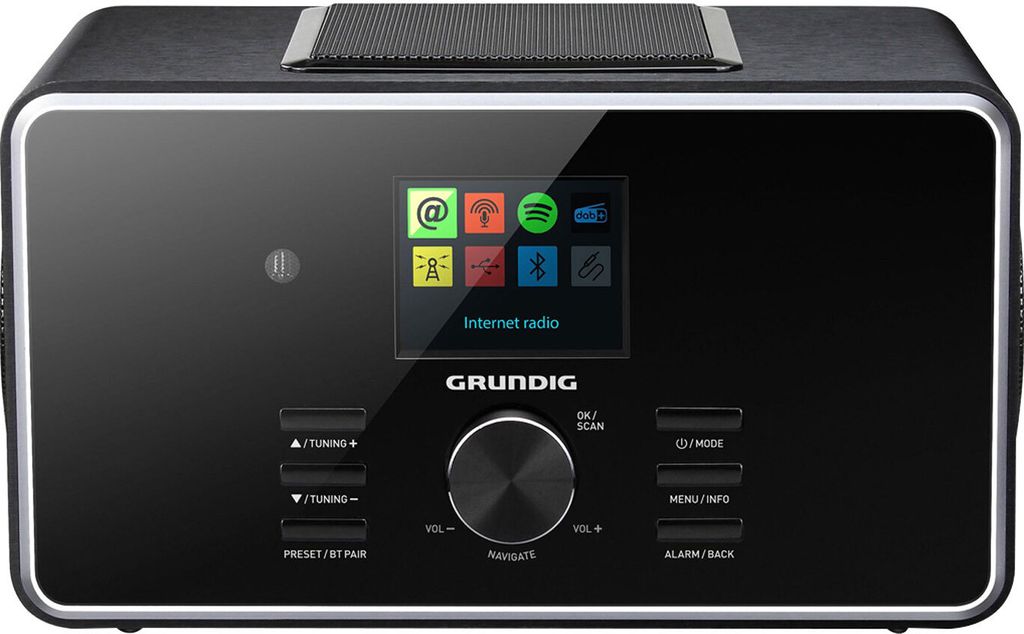 Grundig 2.1 Kompaktanlage Internet / DAB+ DTR 6000 X BT DAB+, schwarz