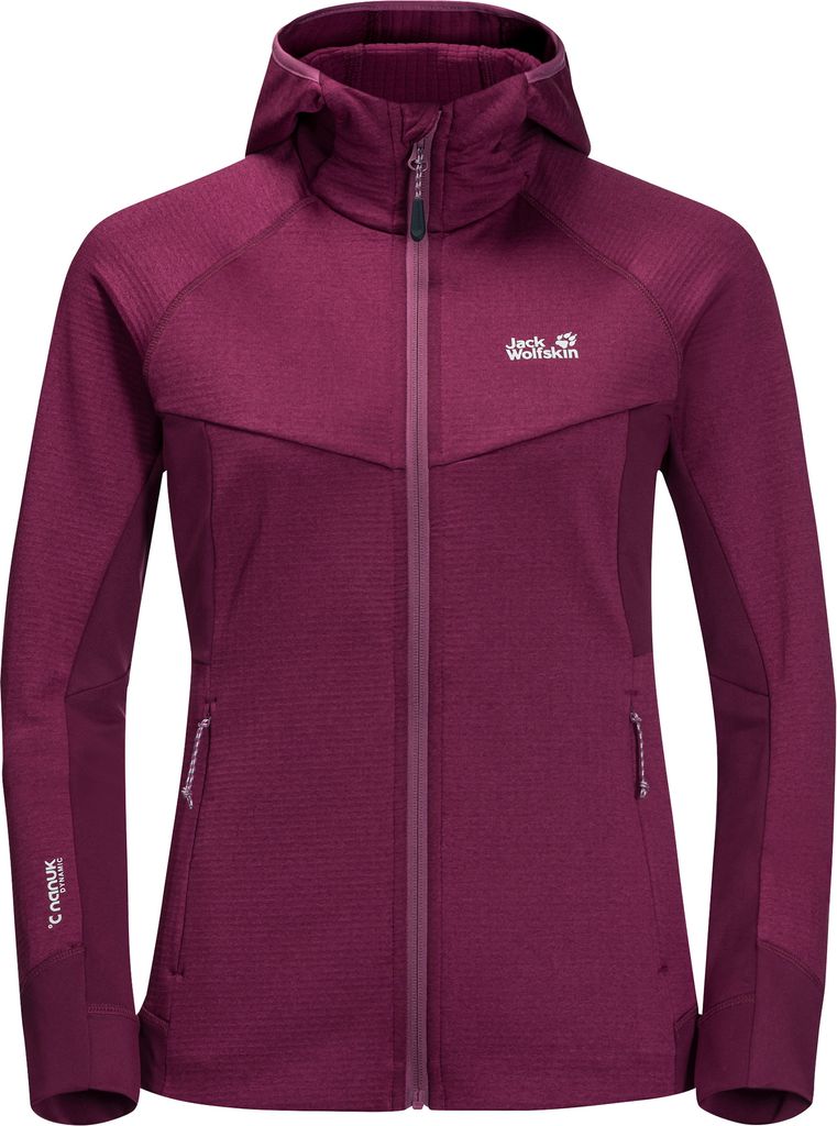 Jack Wolfskin HYDRO GRID FLEECE W wild berry S Produktbild 
