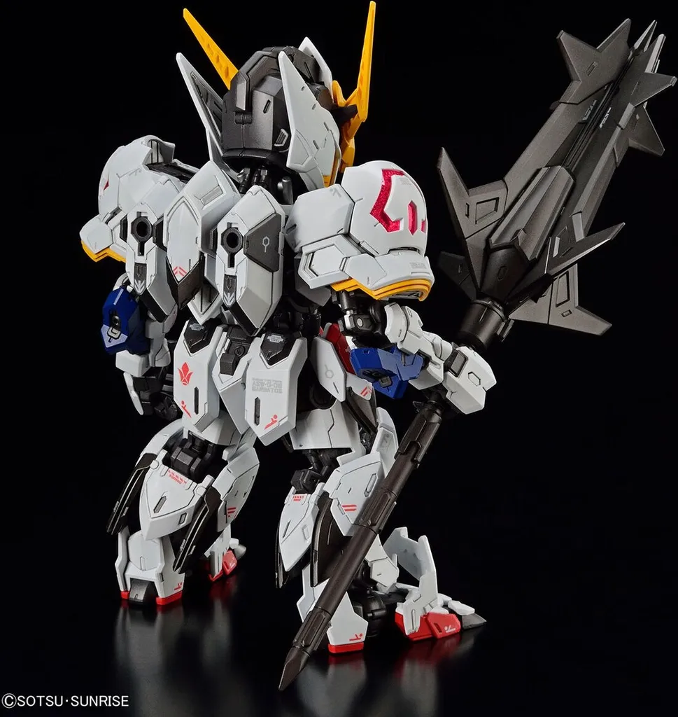 Gundam Barbatos MGSD - Maquette Articulée Idéale pour Collection - 3